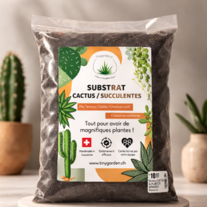 Substrat / Terreau pour plantes grasses et cactus - 1,2 kg