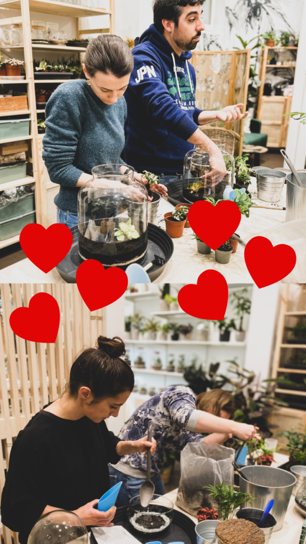 atelier spécial Saint Valentin idée cadeau 14 février couple amour love