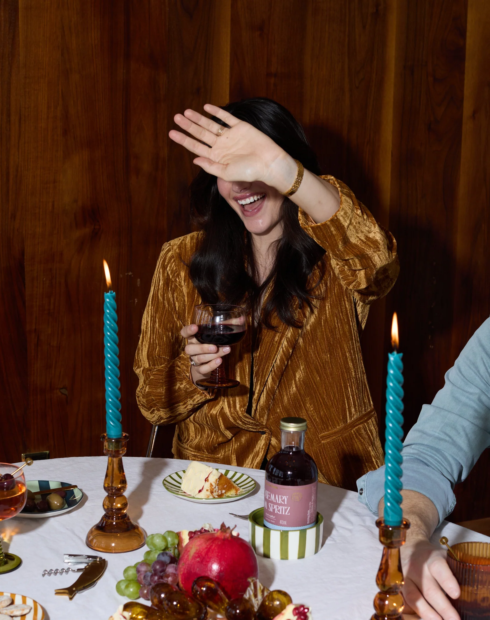 Izzy Wine Coaster - Pink – Image 3