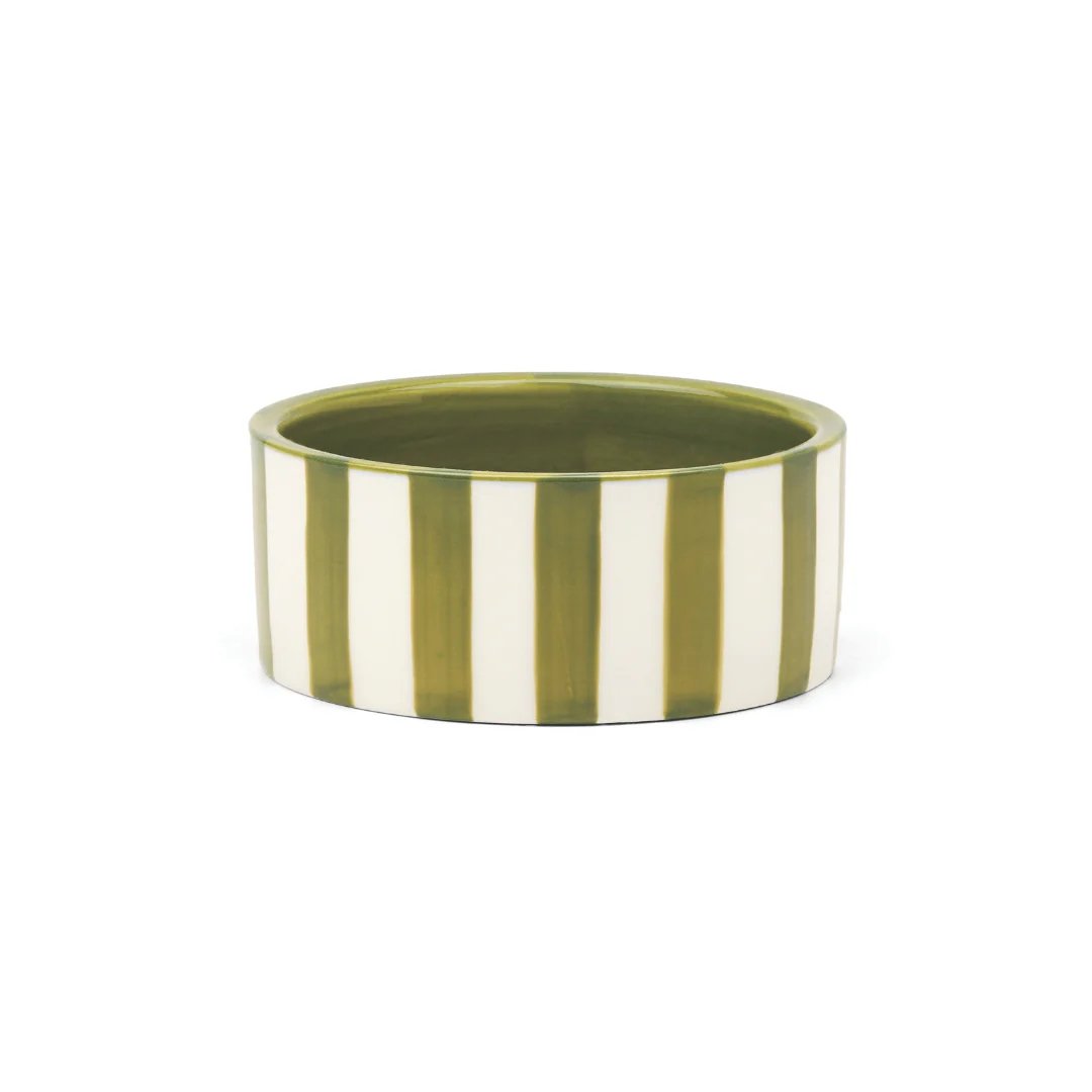 Izzy Wine Coaster - Olive
