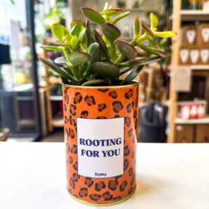 Pot Message - "Rooting for you"