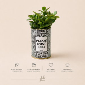 Pot Message - "Please don't die!"