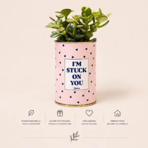 Pot Message - "I'm stuck on you"