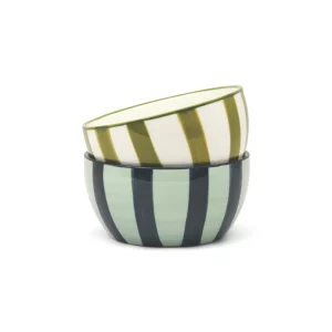 The Bella Dipping Bowls - Green & Blue