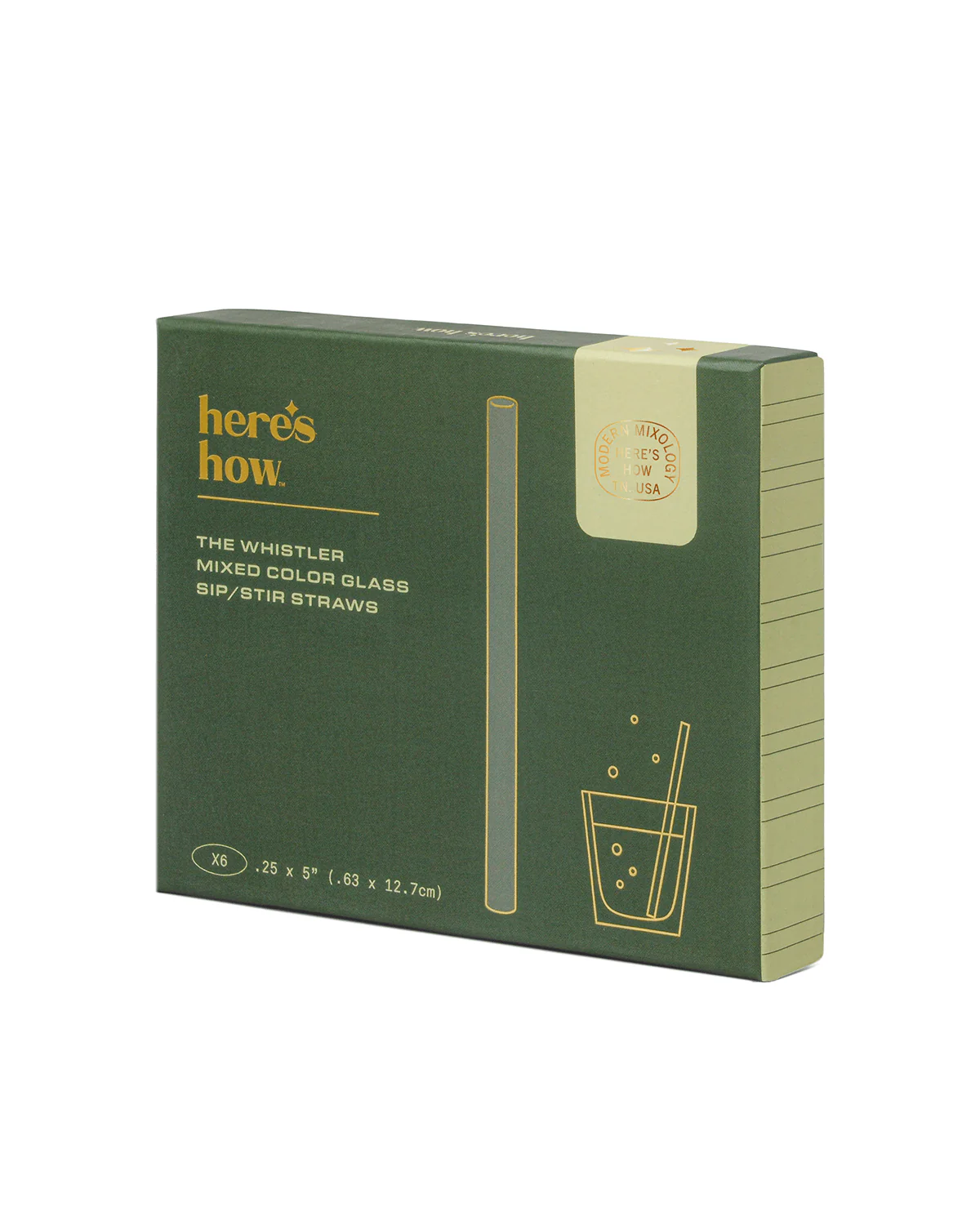 The Whistler Glass Lowball Straws - Image 5