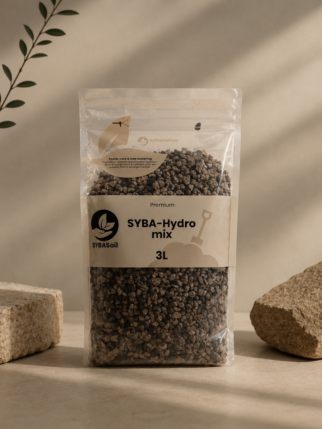Base minéral mix (SYBA-Hydro, non fertilisé) - 5L