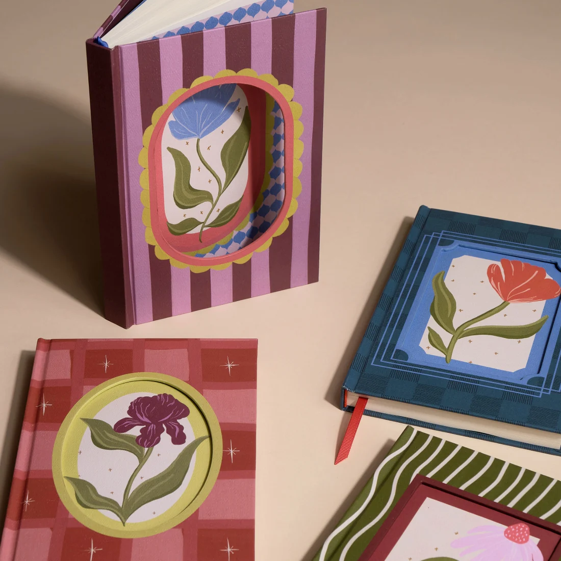 Carnet de notes floral – Échinacée - Image 6