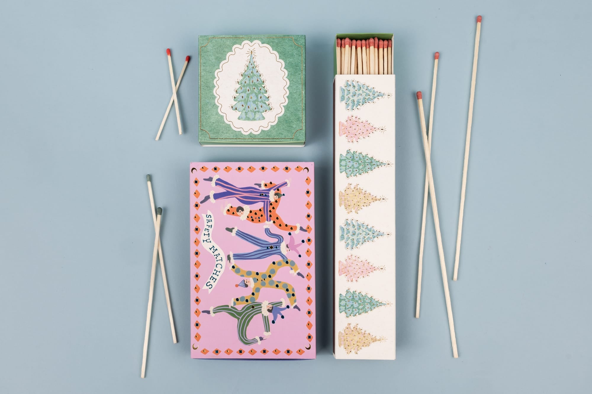 Boîte d’allumettes extra-longues – Noël – Image 2